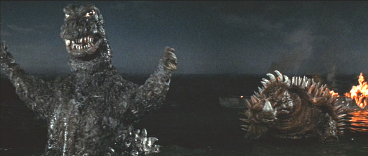 Godzilla and Anguirus